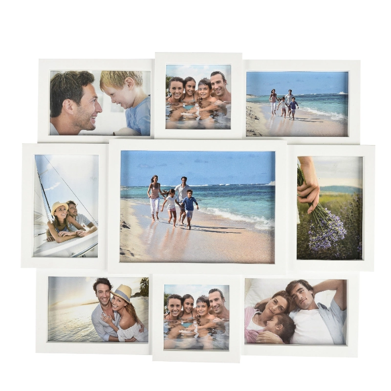 Wall Hanging Photo Frame with Multi Apertures for Kinds