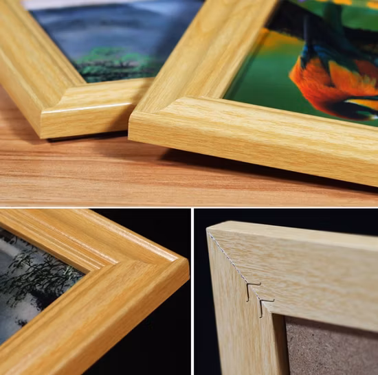 Großhandel antiker ovaler rechteckiger barocker Gemälde-Bild-Harz-Fotorahmen